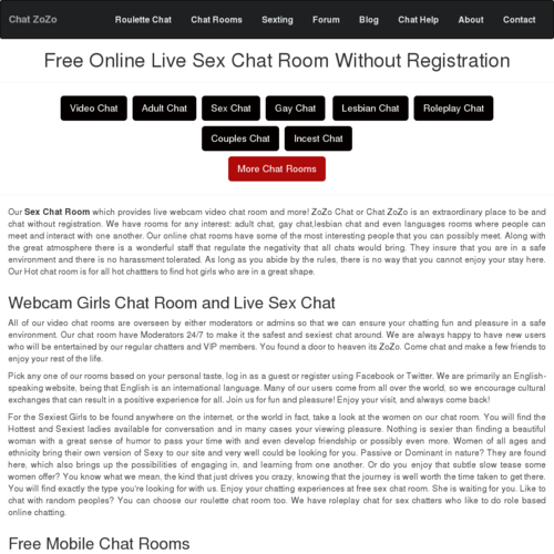 Free Cam Chat Sex Top 12